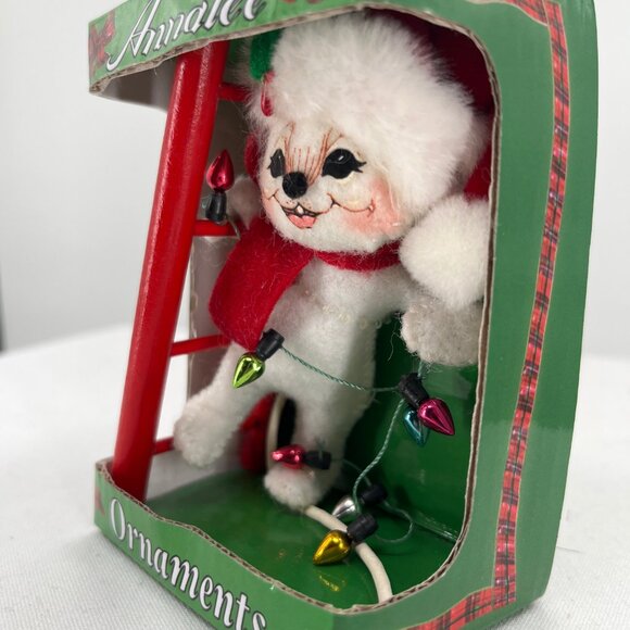 Light Up My Tree Mouse Annalee Doll Christmas Ornament 3" - Picture 3 of 5